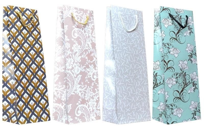 Torba ozdobna na prezent 12,7 x 8,3 x 36 cm, 12 sztuk
