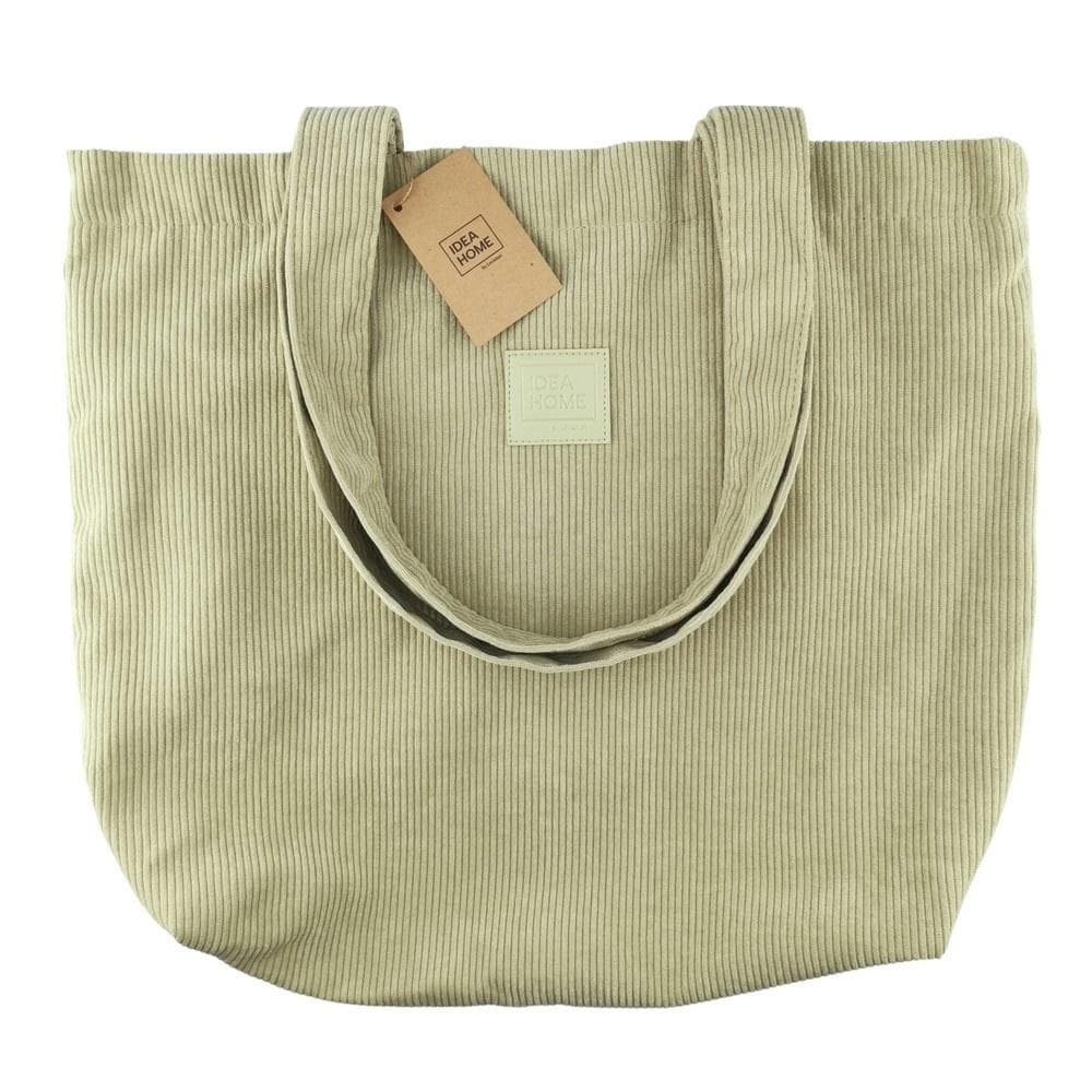 Torba sztruksowa Manhattan oliwkowa 222x456 mm