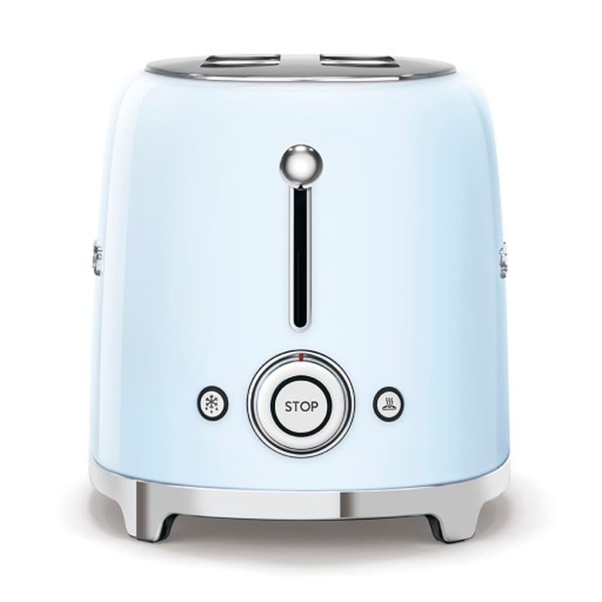 Toster Smeg TSF01PBEU 2 kromki niebieski 950 W