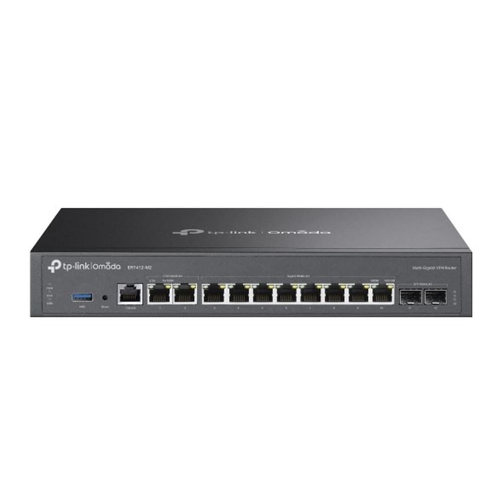 TP-Link Omada ER7412-M2 Router 2.5 Gigabit Ethernet Czarny