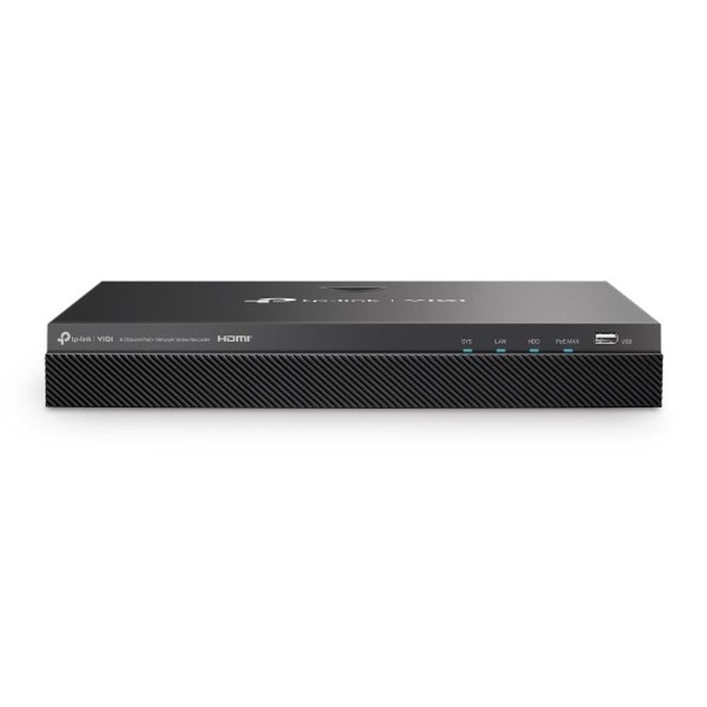 TP-Link VIGI NVR2008H-8MP Rejestrator Wideo Sieciowy Czarny