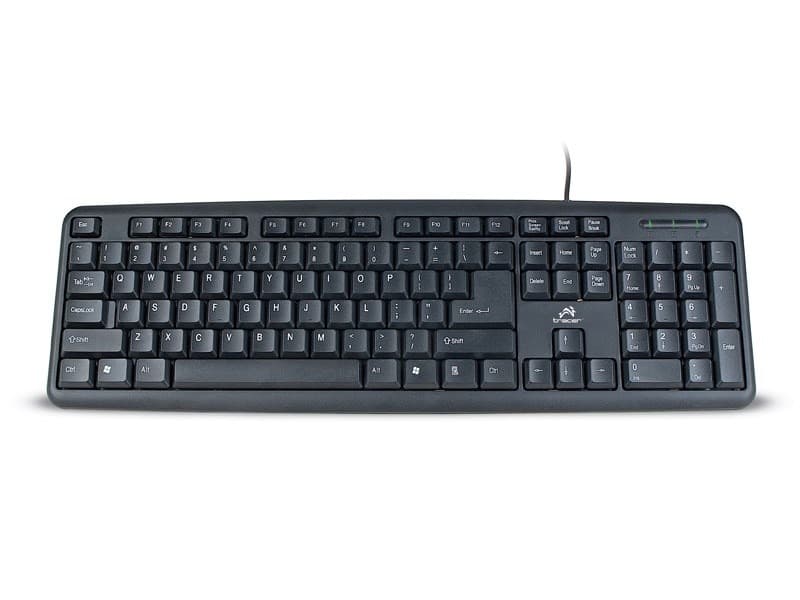 Klawiatura Tracer Maverick USB US Czarna Membranowa