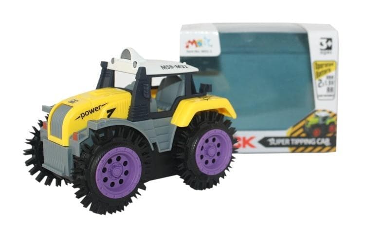 Traktor przewrotka na baterie Cabo-Toys 90x110 mm