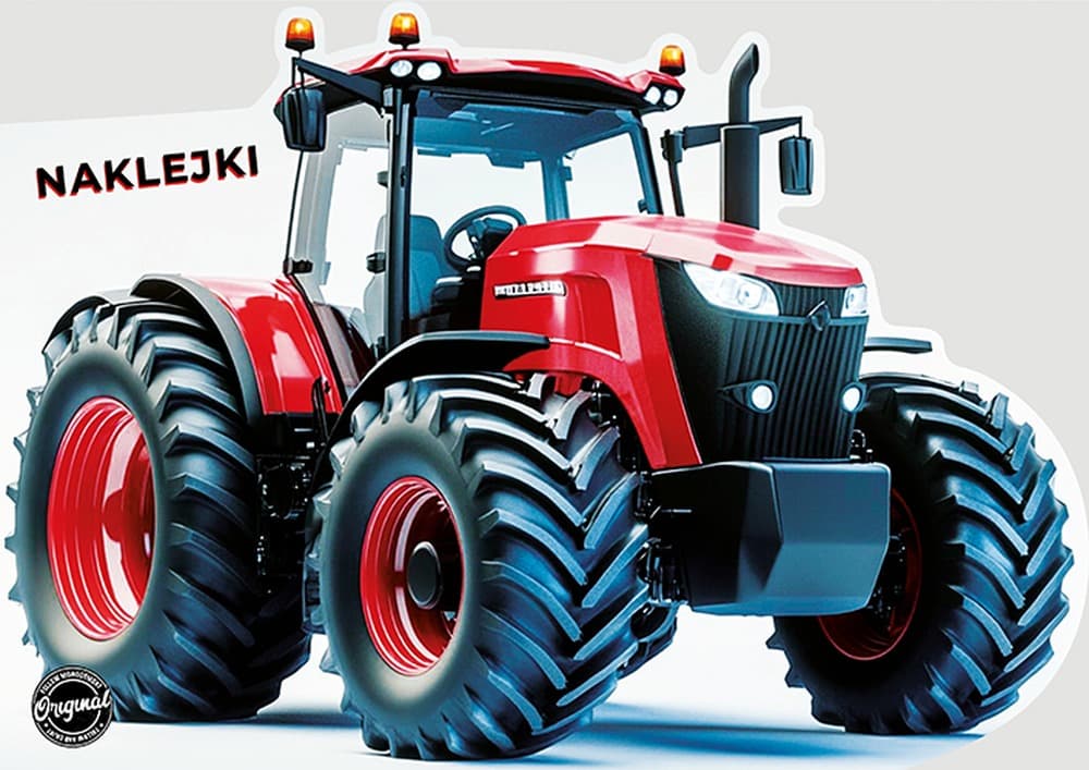 Kolorowanka z wykrojnika FIKU MIKU Traktor