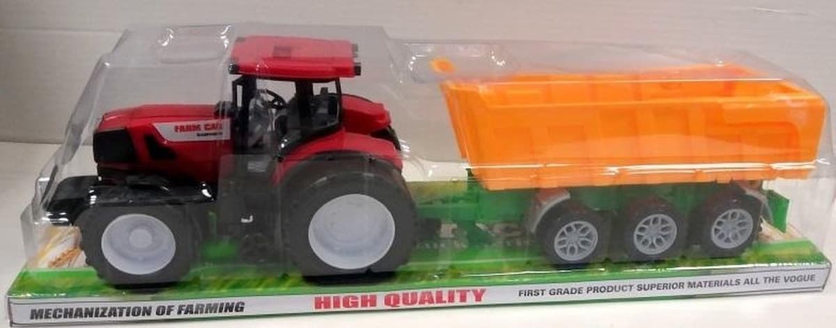 Traktor z maszyną rolniczą MIX zabawka