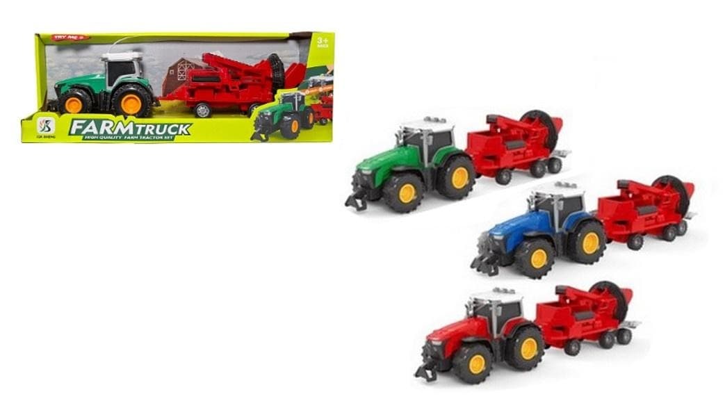 Traktor zabawka dla dzieci ze światłem i dźwiękiem