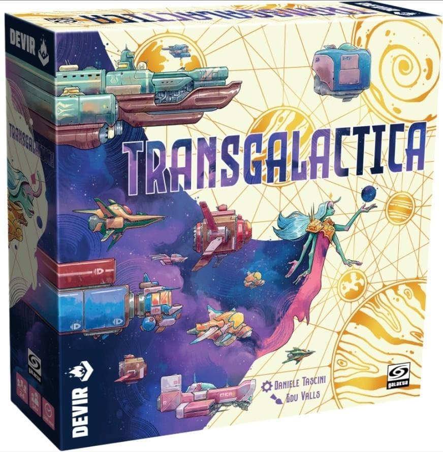 Gra planszowa Transgalactica dla 2-5 graczy Galakta