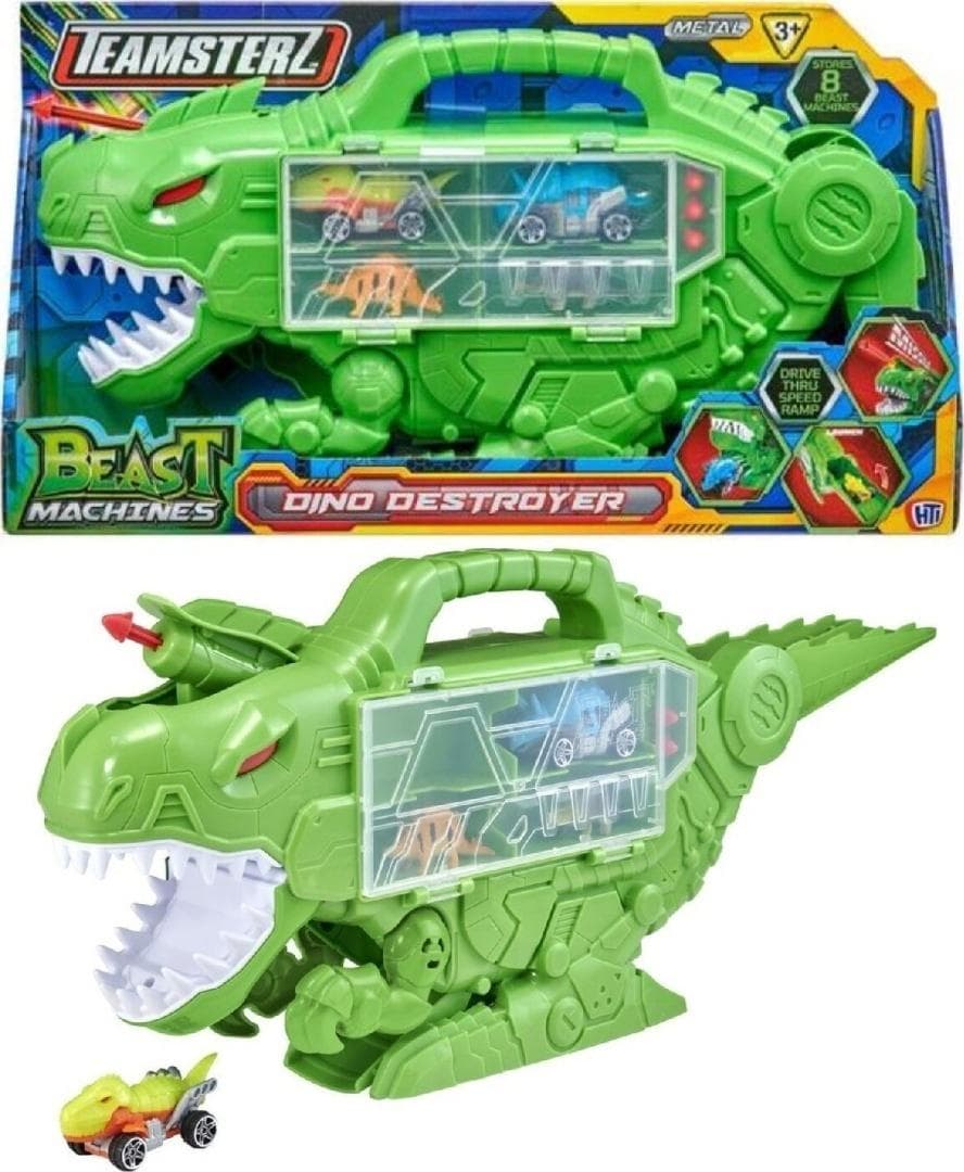 Teamsterz Transporter Dinozaurów z wyrzutnią dla dzieci