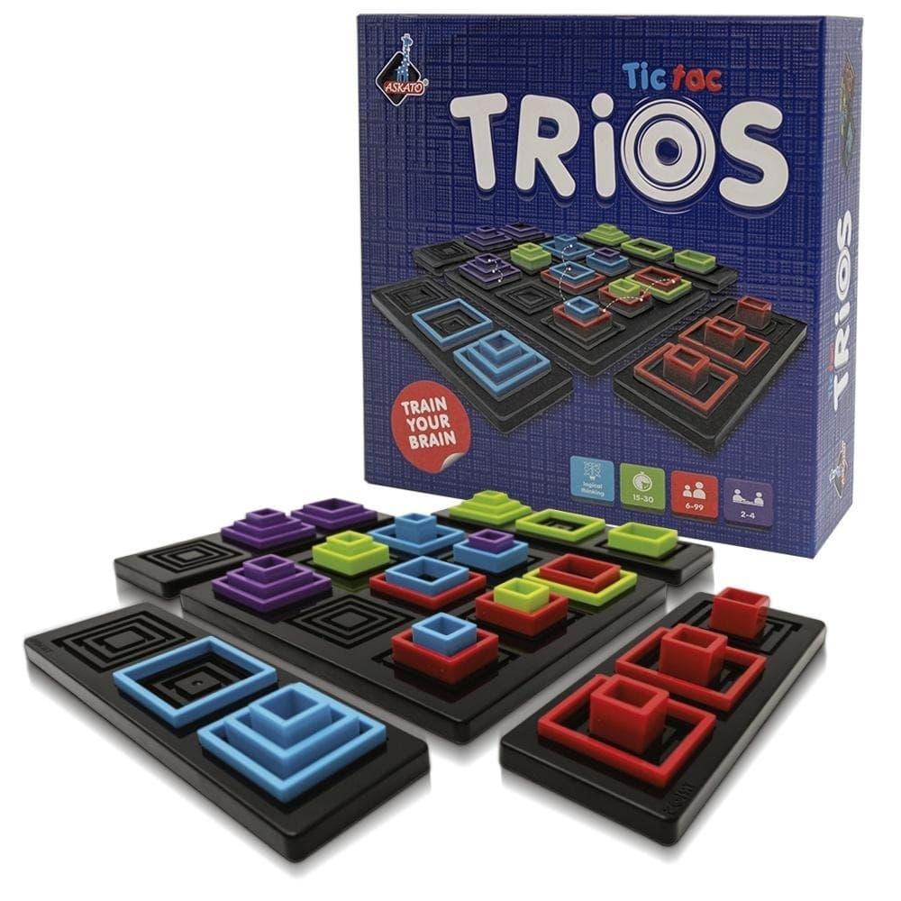 Trios gra logiczna dla 2-4 graczy dla dzieci