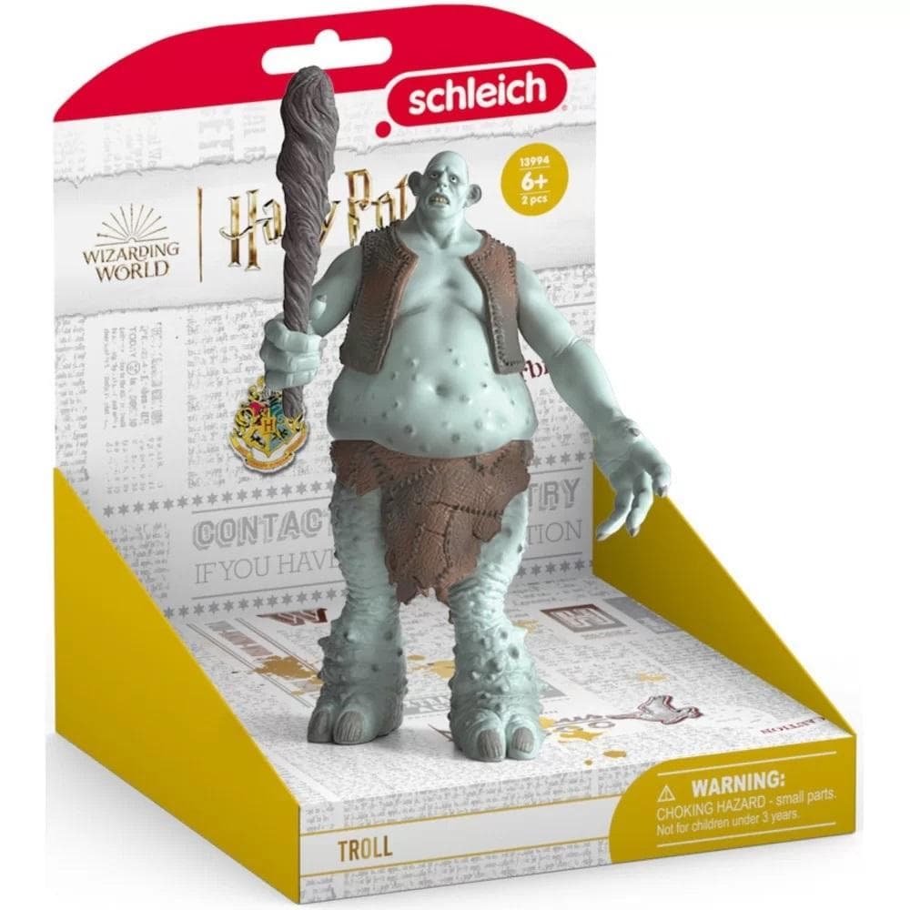Figurka Trolla z maczugą Schleich Wizarding World