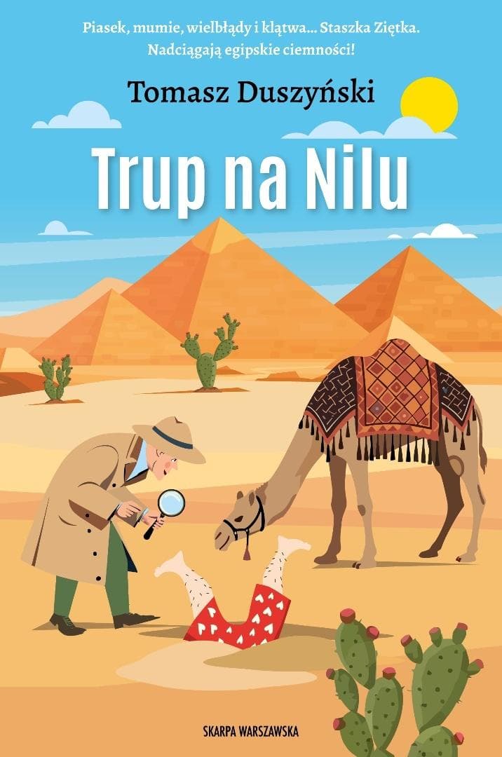 Kryminał Trup na Nilu Tomasz Duszyński