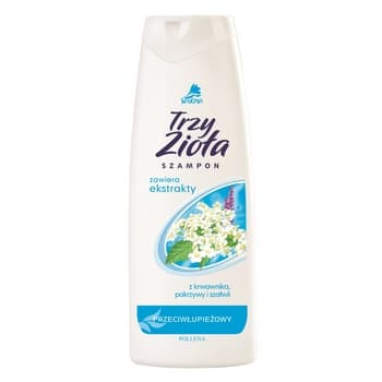 Trzy Zioła Szampon do Włosów Przeciwłupieżowy 250 ml