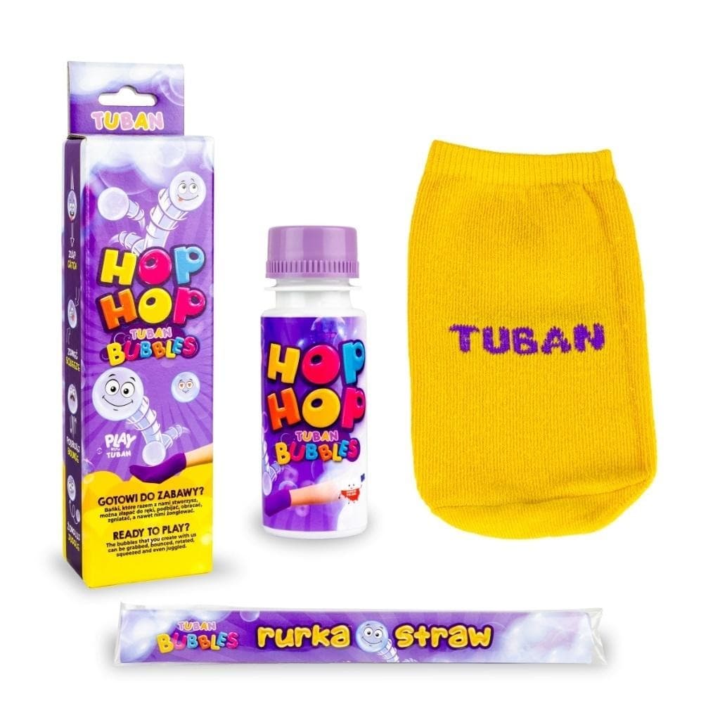 TUBAN Zestaw do Tworzenia Baniek Mydlanych Hop Hop