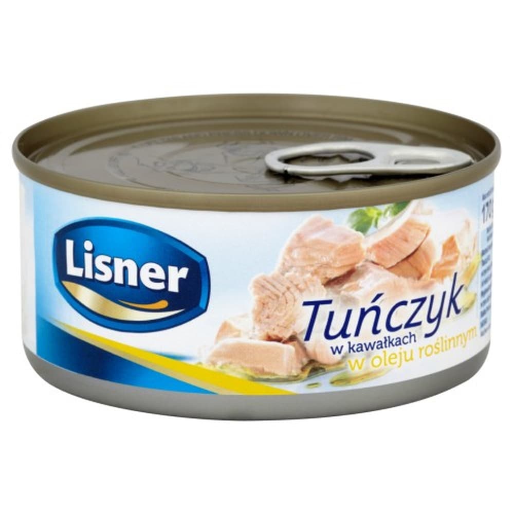 Tuńczyk w kawałkach w oleju słonecznikowym Lisner 170 g