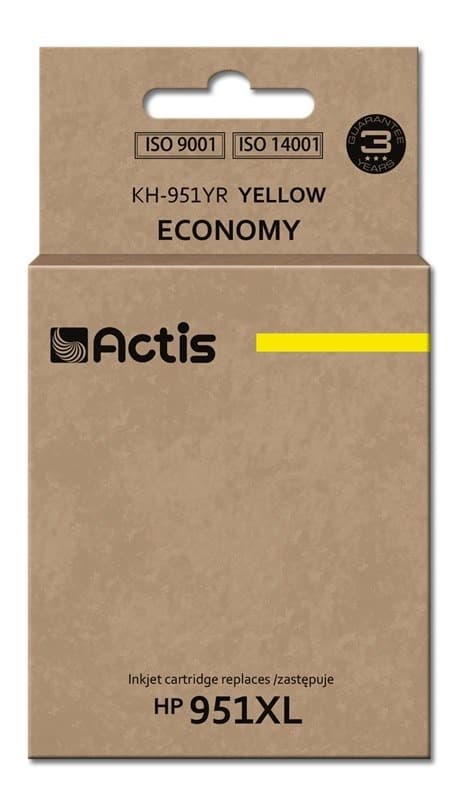 Tusz zamiennik Actis KH-951YR HP 951XL żółty 25 ml