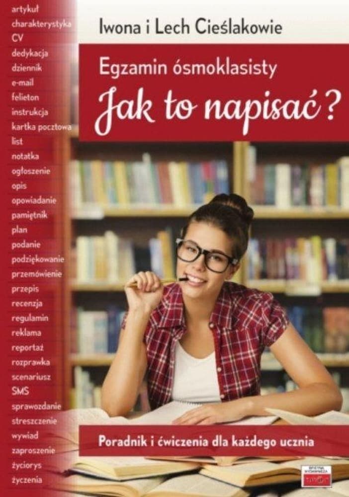 TUTOR Egzamin ósmoklasisty poradnik i ćwiczenia