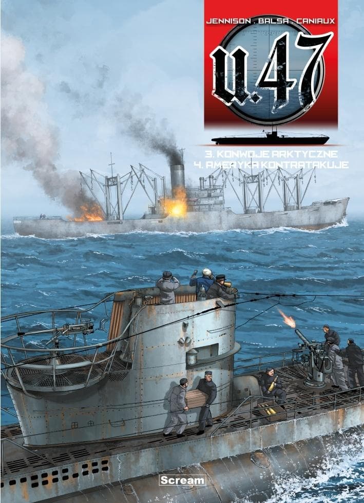 U-47 T.3-4 (okładka B) - Mark Jennison, Gerardo Balsa, Nicolas Caniaux