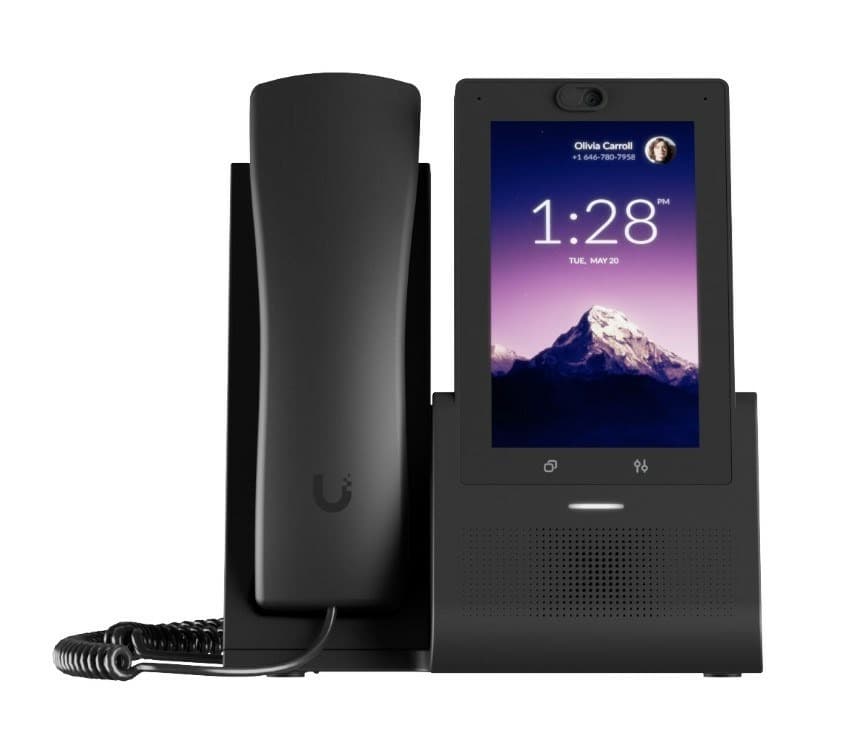 Ubiquiti UniFi Phone Touch Inteligentny Telefon Dotykowy Czarny
