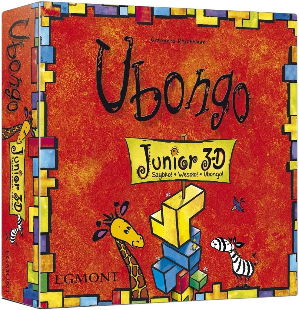Gra Ubongo Junior 3D Logiczna dla Dzieci od 5 Lat