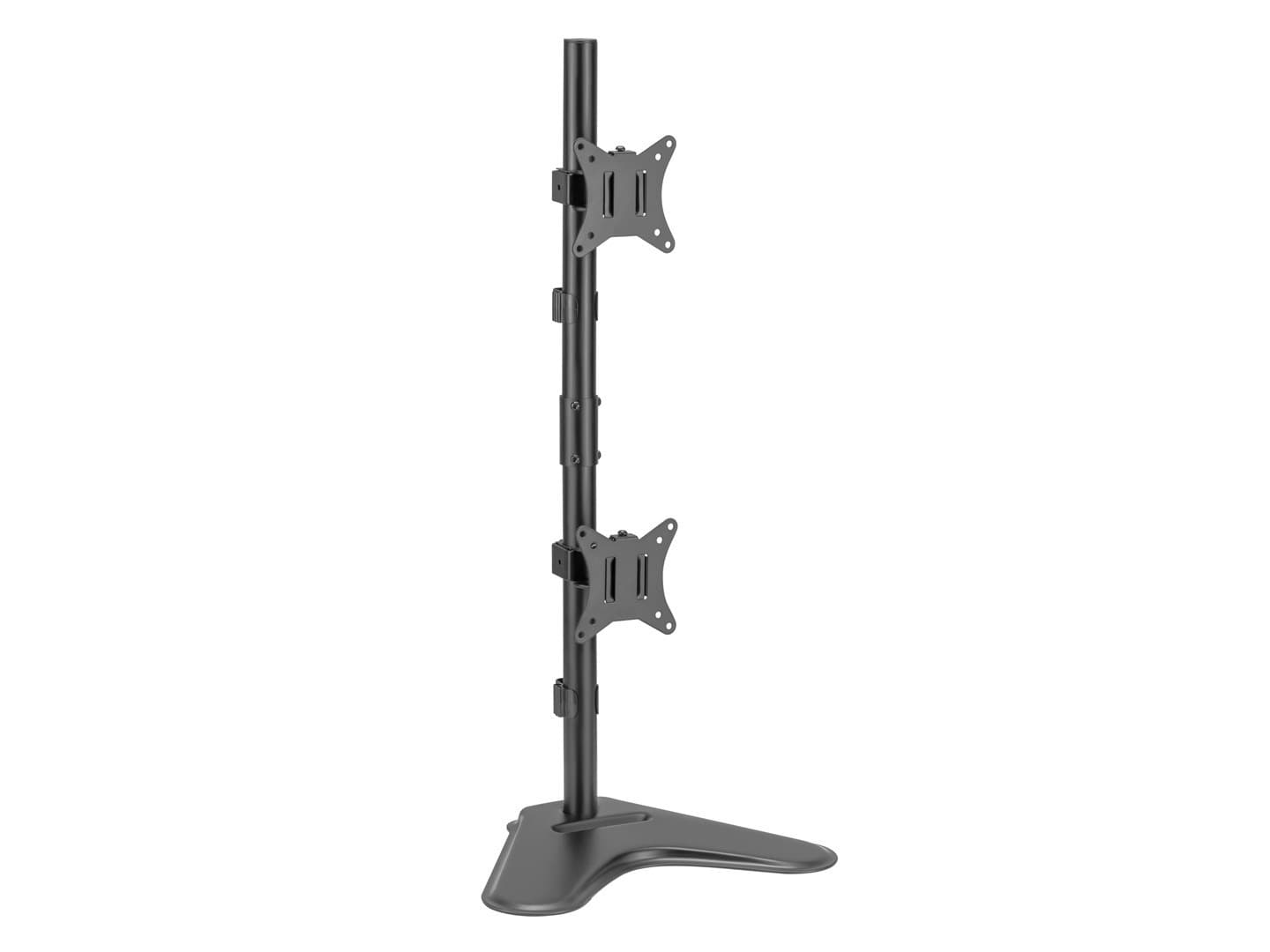 Uchwyt biurkowy na monitor 17"-32" 360° pionowy do 9kg czarny
