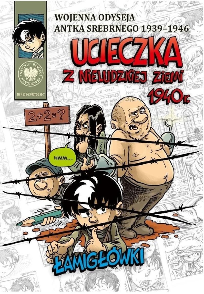 Ucieczka z Nieludzkiej Ziemi 1940 Łamigłówki - Książka
