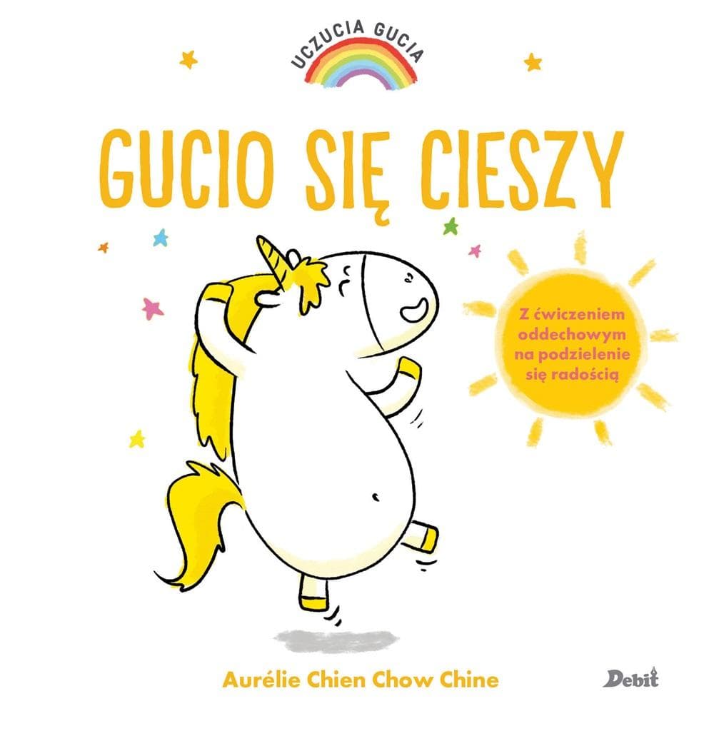 Gucio się cieszy. Uczucia Gucia wydanie 2023