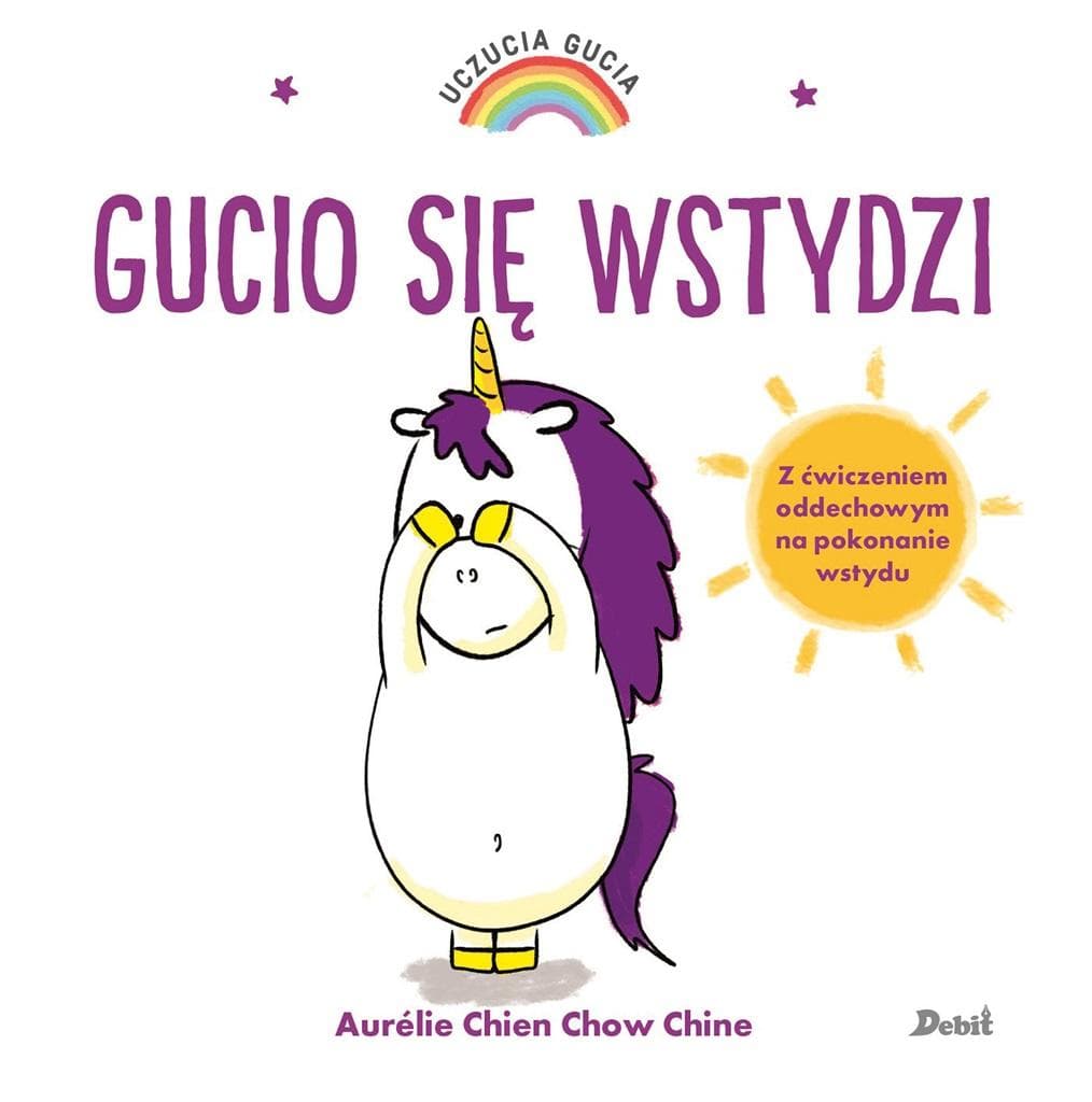 Gucio się wstydzi. Uczucia Gucia wydanie 2023