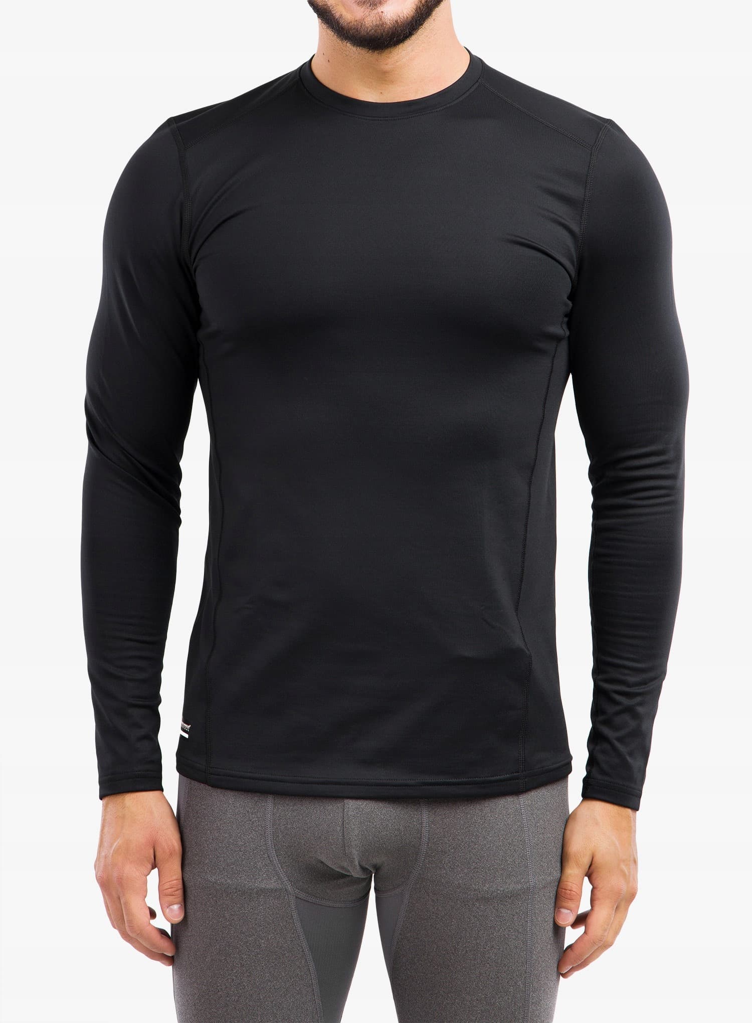 Under Armour Tactical Crew CGI Base - Czarna bluza termoaktywna