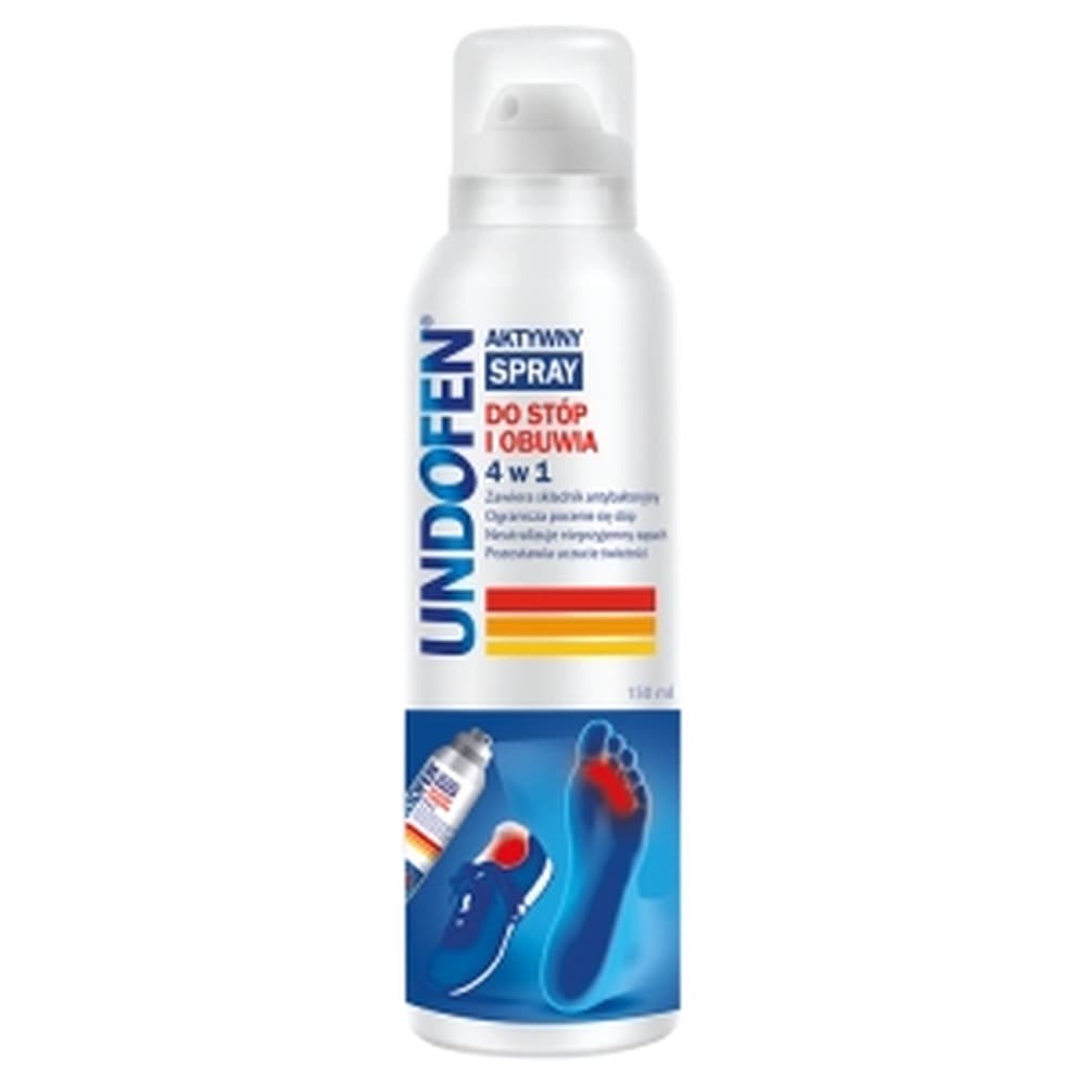 Undofen spray do stóp i obuwia Aktywny 4w1 150 ml