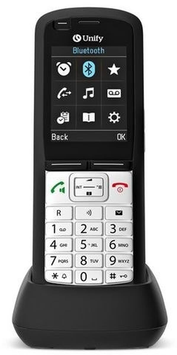 Unify L30250-F600-C526 Ładowarka do urządzeń przenośnych Telefon Czarna AC