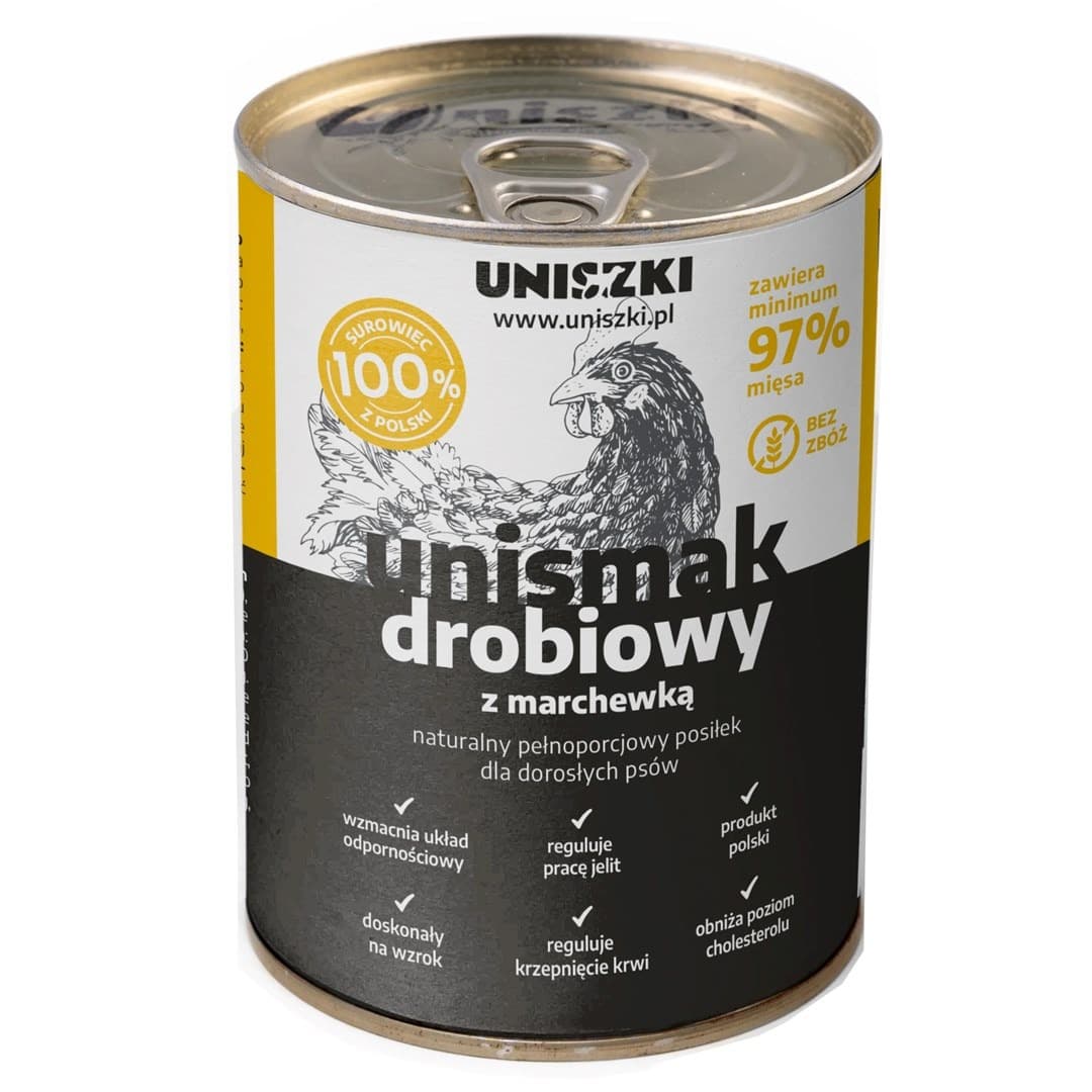 Uniszki Unismak Pasztet Drobiowy 410 g