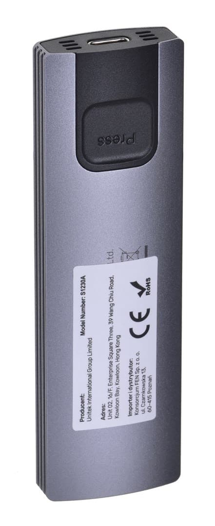 Obudowa dysku Unitek M.2 NVMe/SATA 10 Gbps
