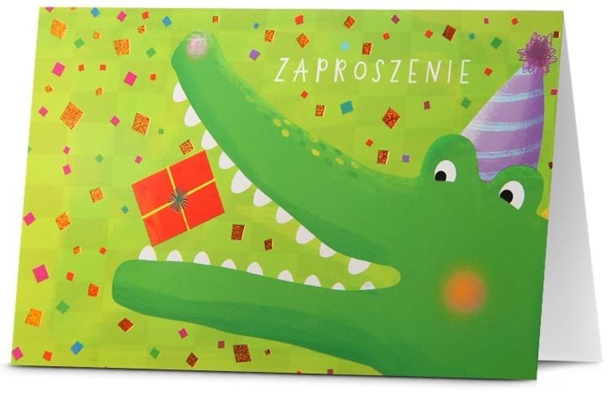 Uniwersalne zaproszenia okolicznościowe z kopertami 5 szt