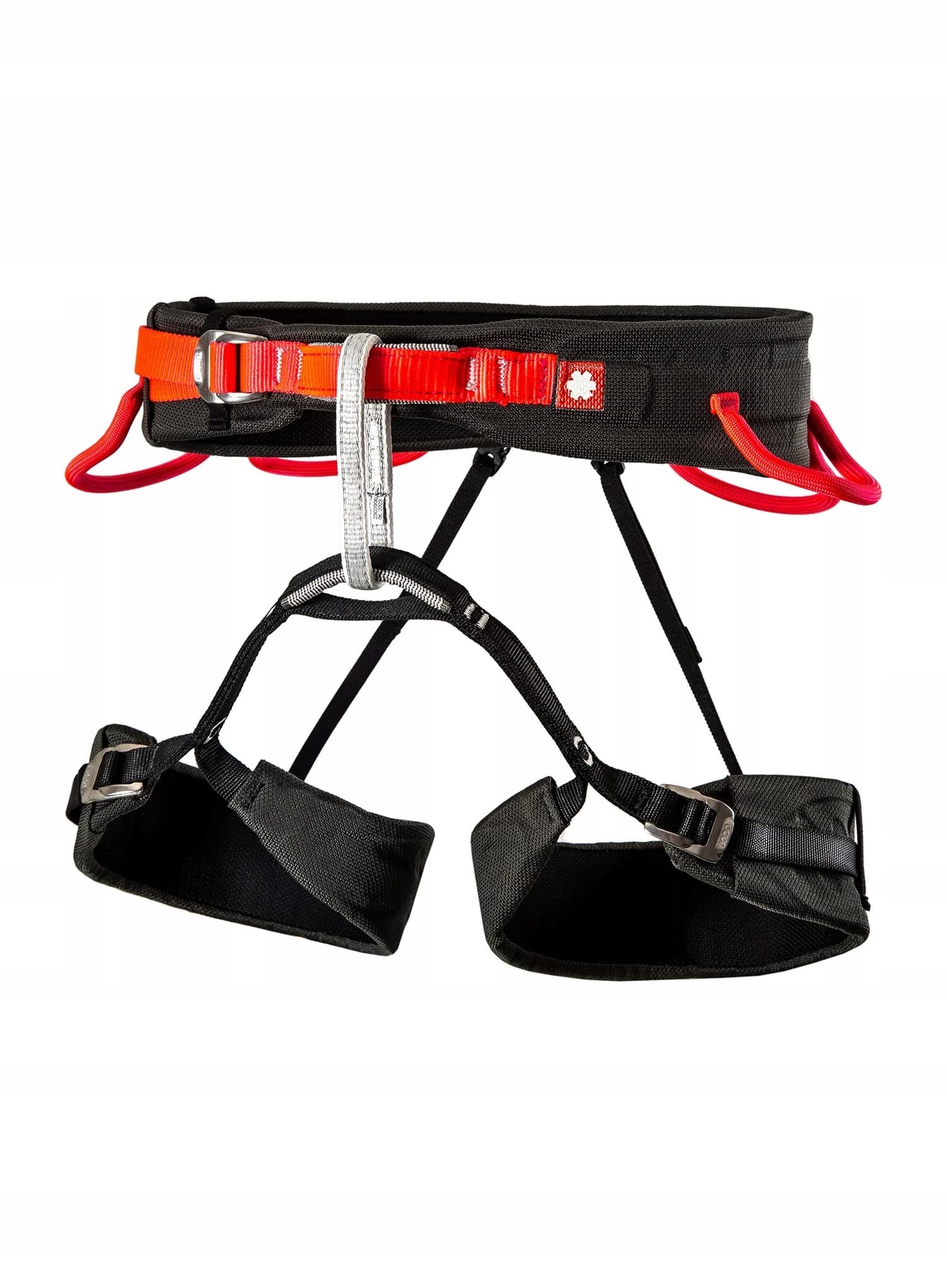 Uprząż wspinaczkowa damska Ocun Levit Lady - black/red,
