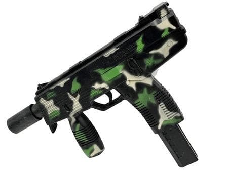 Pistolet sprężynowy UZI A149 replika broni 27 cm moro