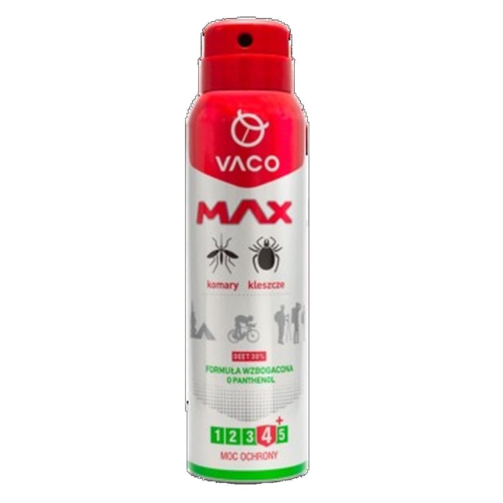 VACO Spray MAX Ochrona Przed Komarami Kleszczami Meszkami