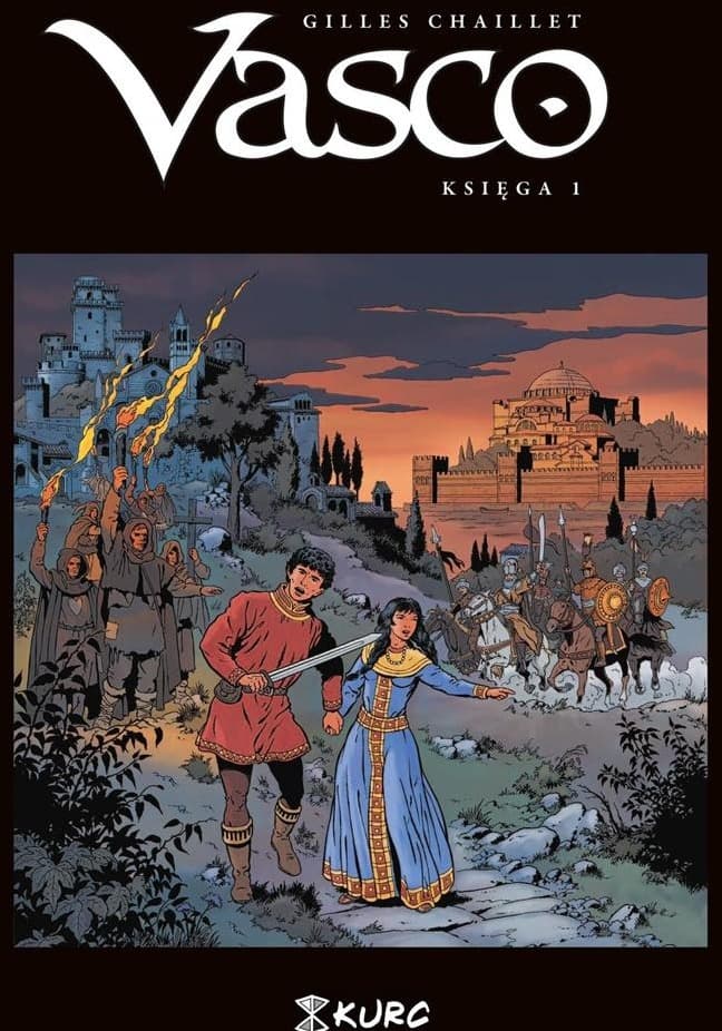 Vasco Księga I komiks Gilles Chaillet 160 stron twarda oprawa