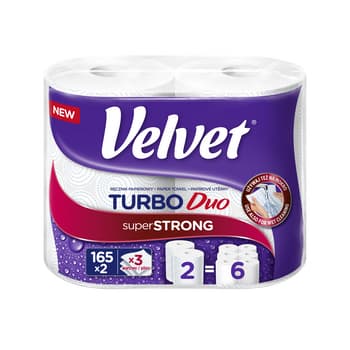 Velvet Ręczniki Papierowe Turbo Duo 2 sztuki