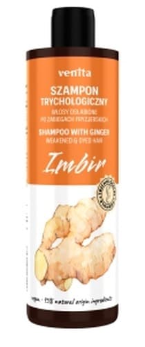 Venita Trychology Wcierka do włosów imbirowa 300 ml