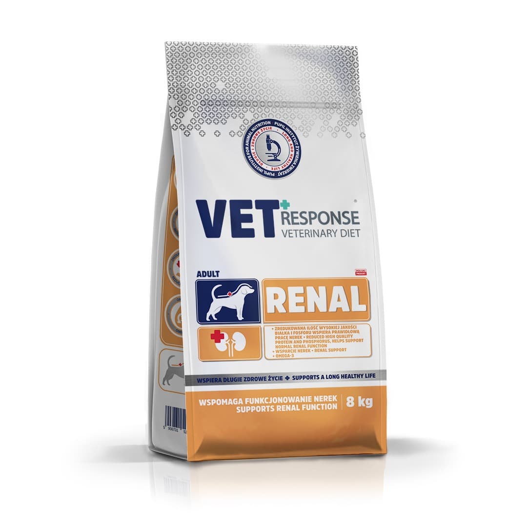 VET RESPONSE Karma dla psa RENAL 8 kg