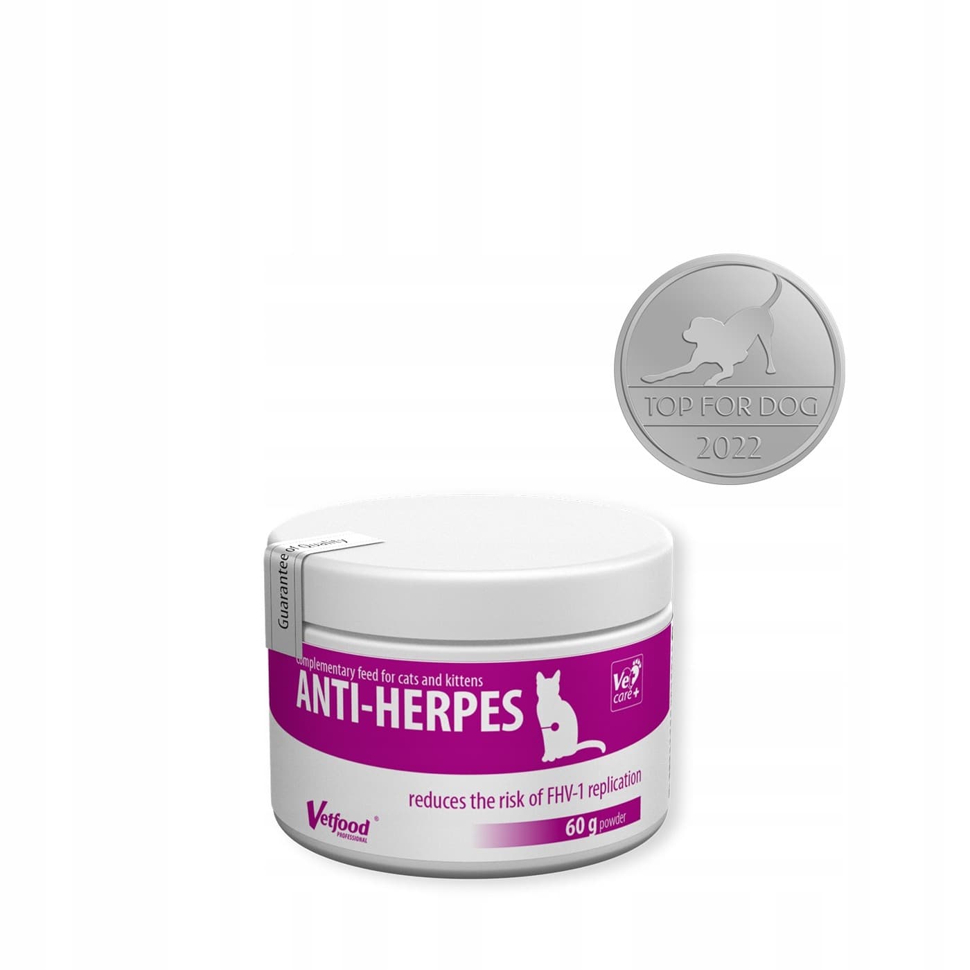 Vetfood Anti-Herpes preparat wspierający odporność dla kota 60 g