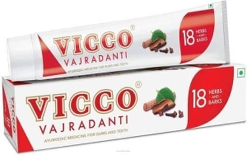Ziołowa pasta do zębów Vicco Czerwona 200 g