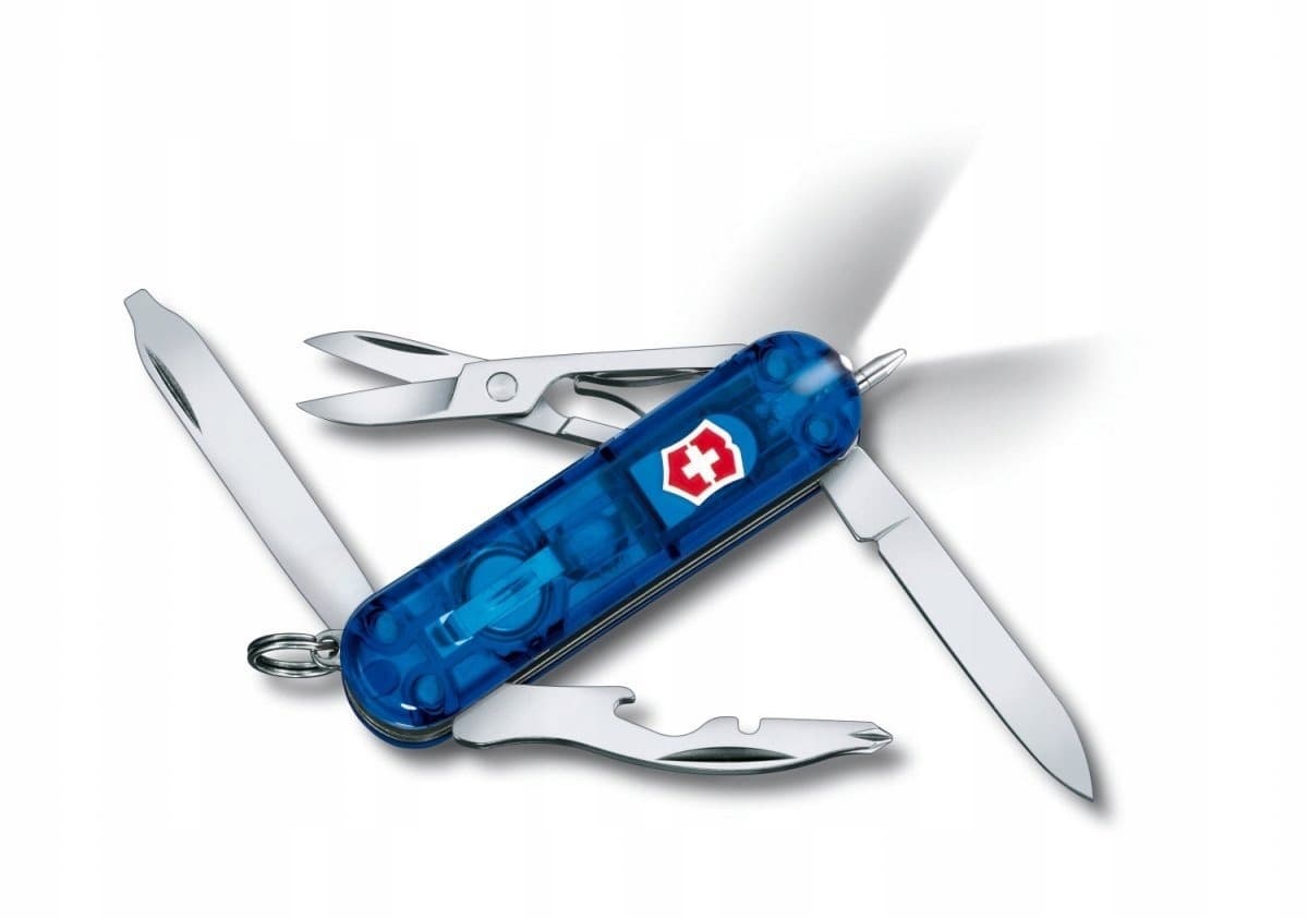 Victorinox V-0.6366.T2 Midnite Manager niebieski transparentny