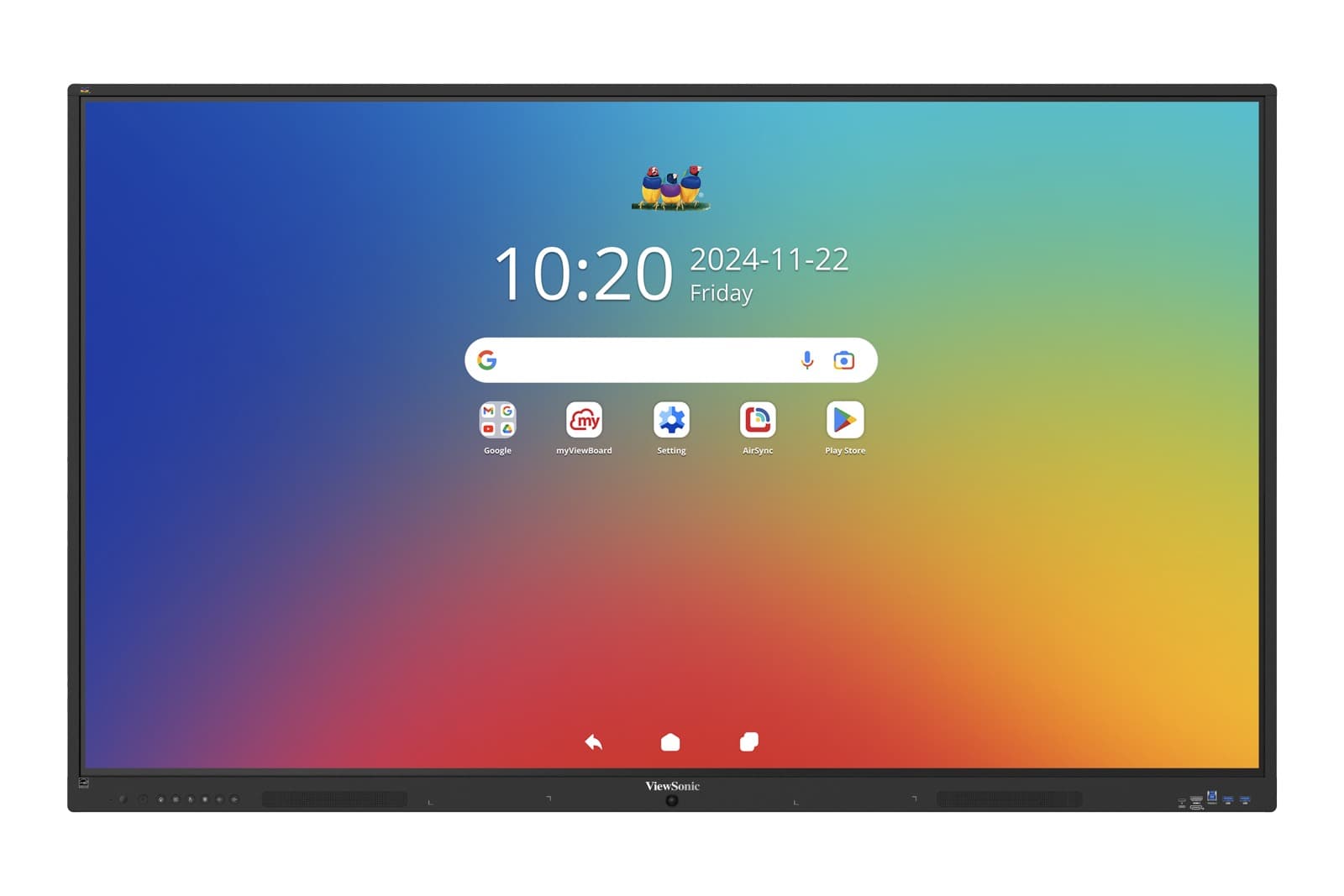 ViewBoard IFP6535-1-1C Monitor interaktywny 65 cali 4K Android 16 EDLA