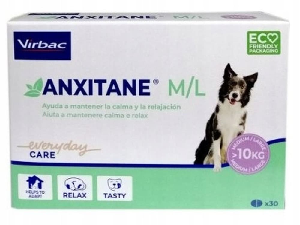VIRBAC ANXITANE M/L - tabletki na stres dla psów (30 tabletek)