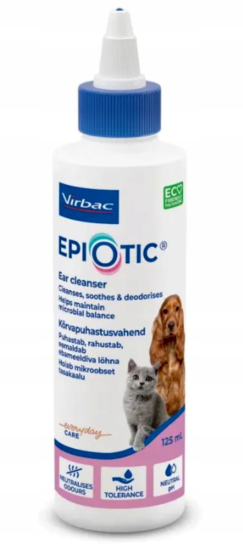 VIRBAC EPI-OTIC Płyn do czyszczenia uszu psów i kotów 125ml