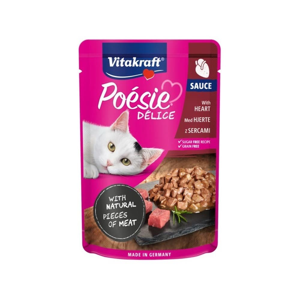 VITAKRAFT POESIE DELICE serca dla kota 85 g