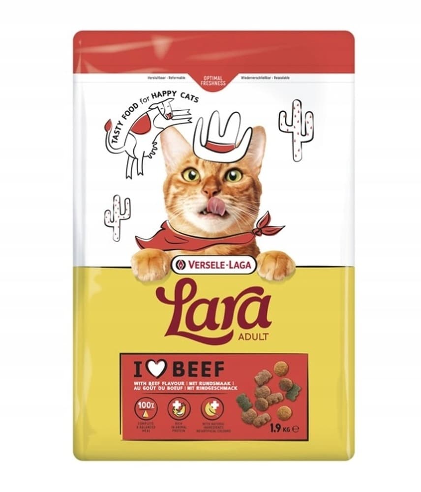 VL-Lara Adult Beef karma dla kotów dorosłych 7 kg