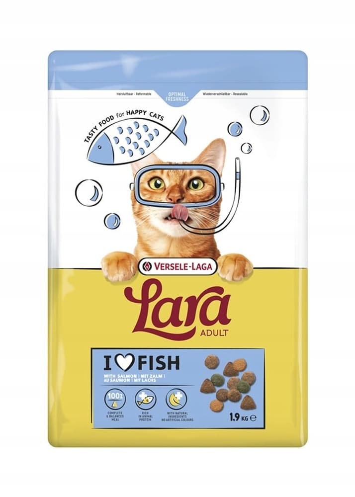 Versele-Laga Lara Karma dla kotów Adult Salmon z łososiem - 7kg
