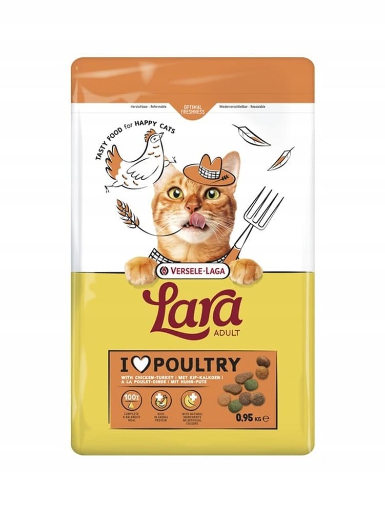 VL-Lara Adult Turkey & Chicken karma dla kotów dorosłych 7 kg